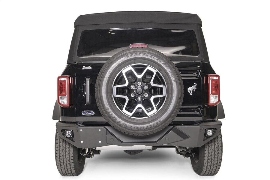 Rear Replacement Bumper Fab Fours Inc. FB21-E5251-1 fits Ford Bronco