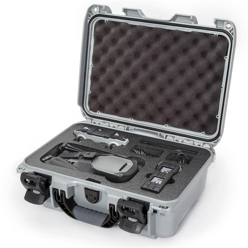 Waterproof Hard Case Nanuk 915 with Foam Insert for DJI Mavic 3 & Mavic 3 Classic - Silver