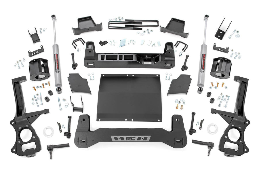 4" Lift Kit Rough Country for 19-25 Chevy/GMC 1500 TrailBoss/AT4-27531D