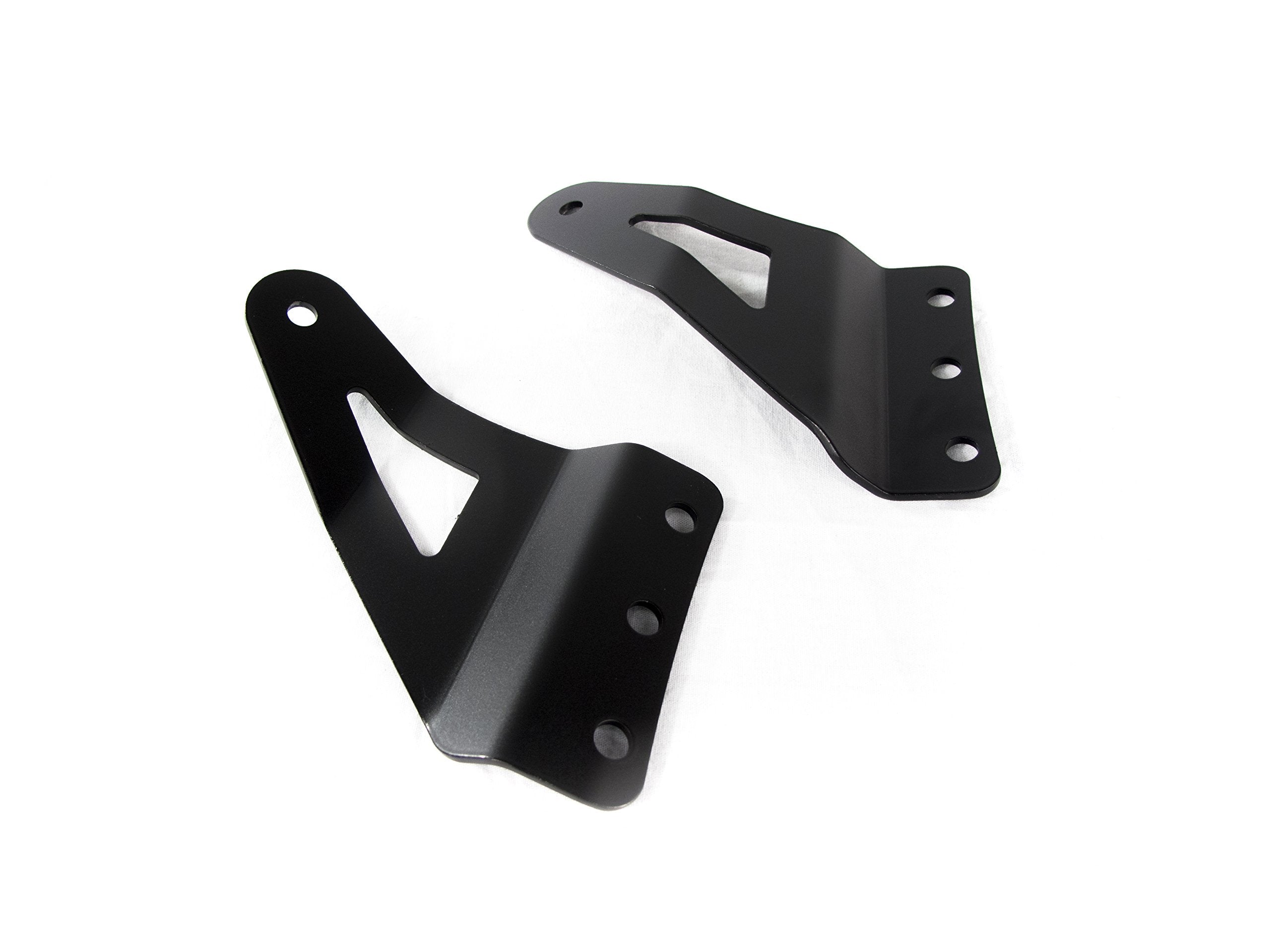 NRL48 Race Sport LED Light Bar Bracket (Nrl48 52 Wrap Around 07-13 Silver 1)