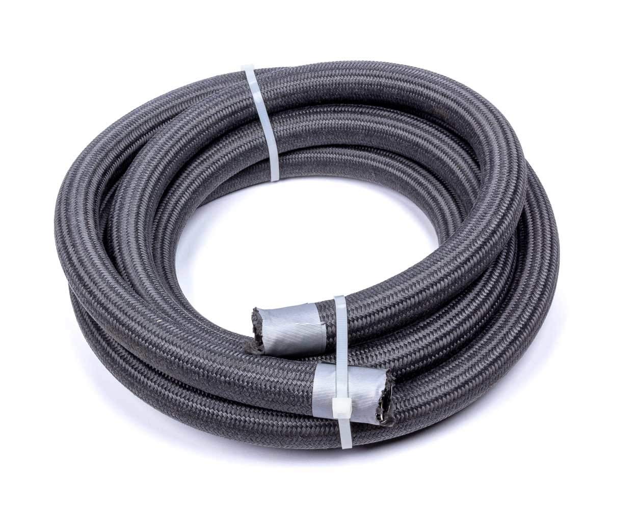 Hose, FRAGOLA 10 an, 10 ft, Braided Fire Retardant Fabric, PTFE, Black, Each