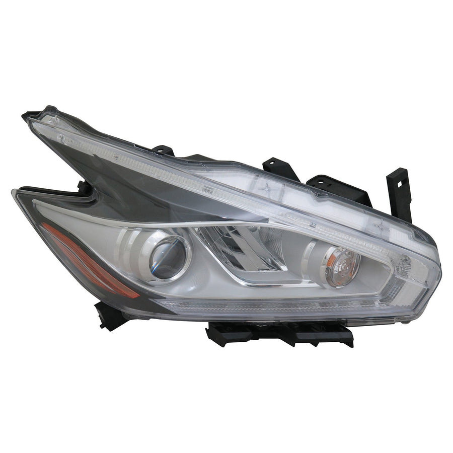 Right TYC Headlight Assembly Compatible with 2015-2018 Nissan Murano