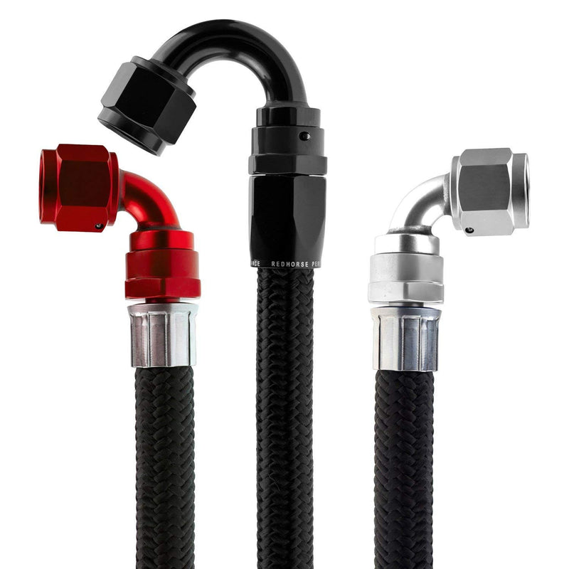 Performance Red Horse 235-12-6 E85 Compatible Stainless Core Hose