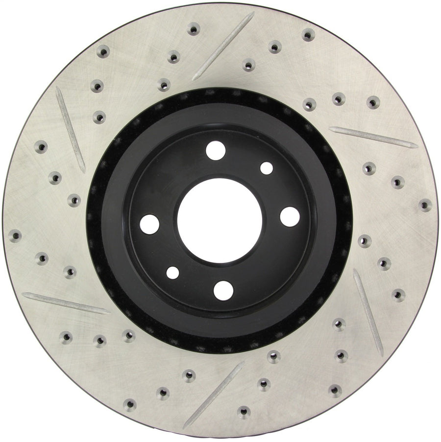 Sport Drilled/Slotted Brake Rotor StopTech 127.04004L (Front Left), 1 Pack