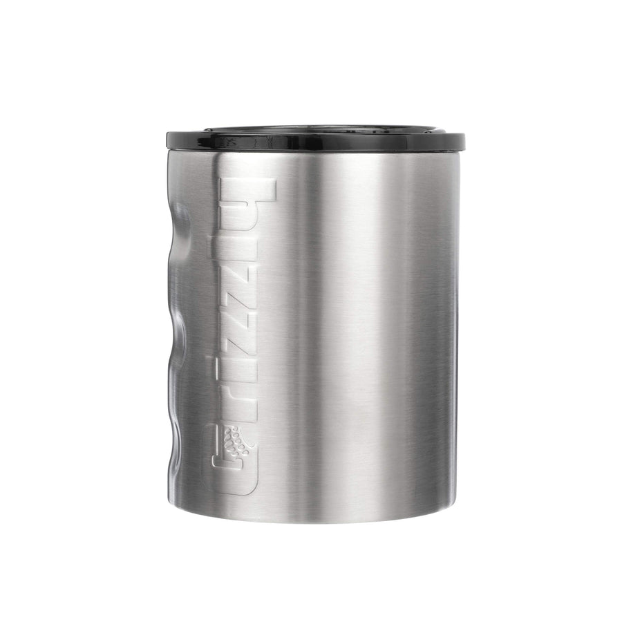 11 oz Grizzly Grip Rocks Cup, Stainless Steel, Vacuum Insulated with TwistTop Lid, Brushed