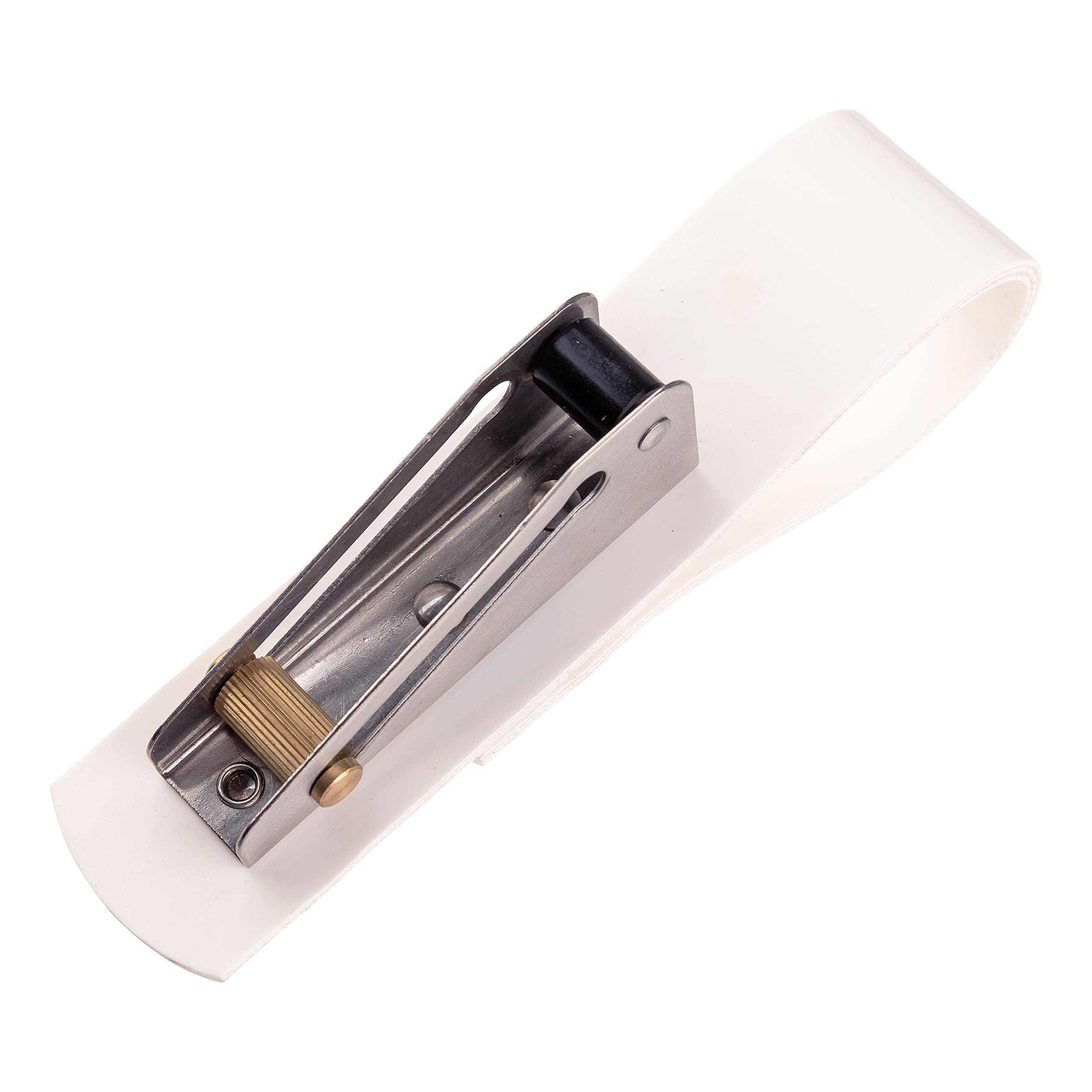 Tidy-Ups Taylor Made Boat Fender Adjuster for Standard Rail Size, White, Works with up to 5/8" Diameter, Snap Adjuster Strap over Lifeline, Railing or Stanchion, UV-Resistant Vinyl Straps - 1015