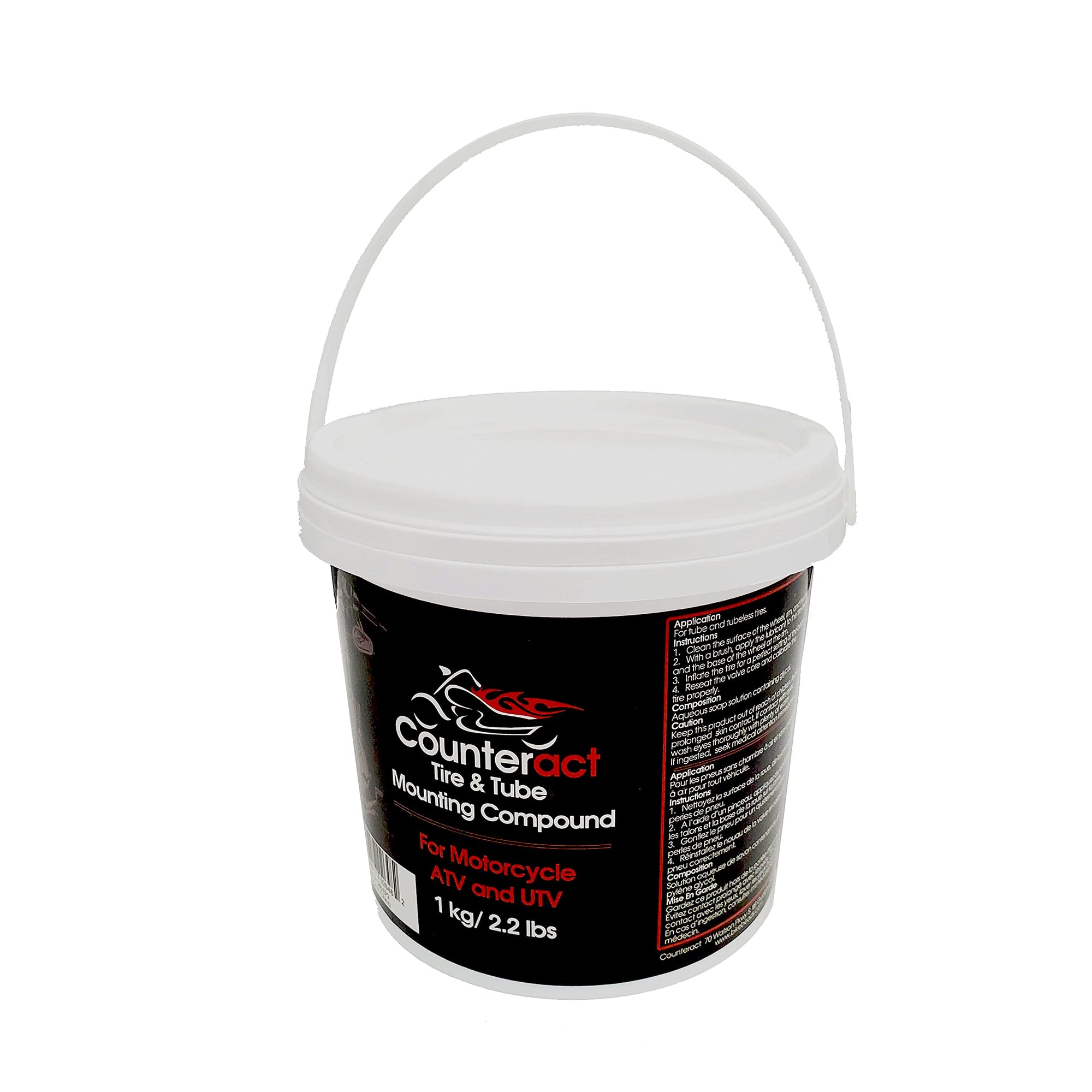 Motorcycle Tire Mounting Paste Counteract 2lb
