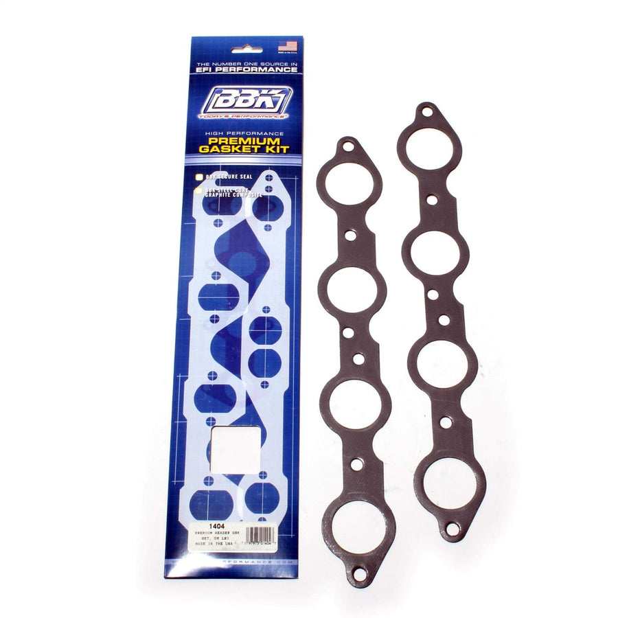 Premium BBK Exhaust Header Gaskets Set for Chevrolet GM LS1, 4.8L, 5.3L, 5.7L, 6.0L, 6.2L