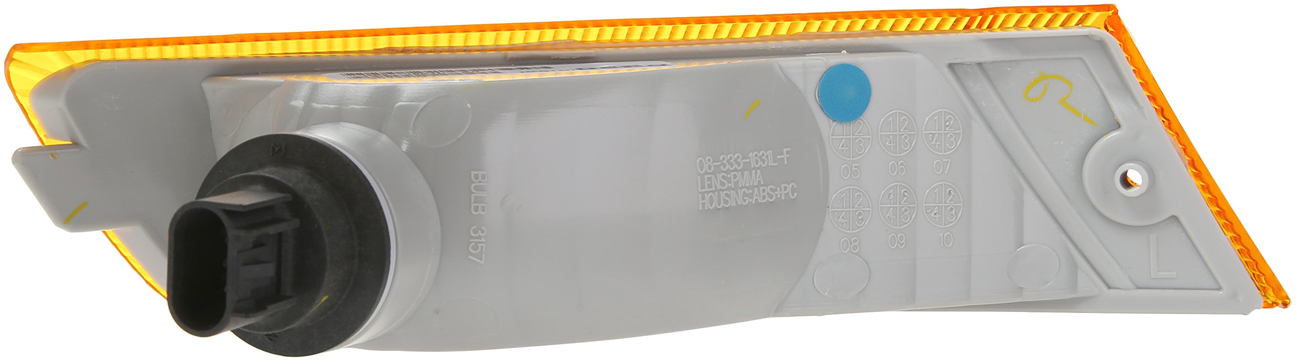 Replacement DEPO 333-1631L-AC Driver Side Parking Light Assembly