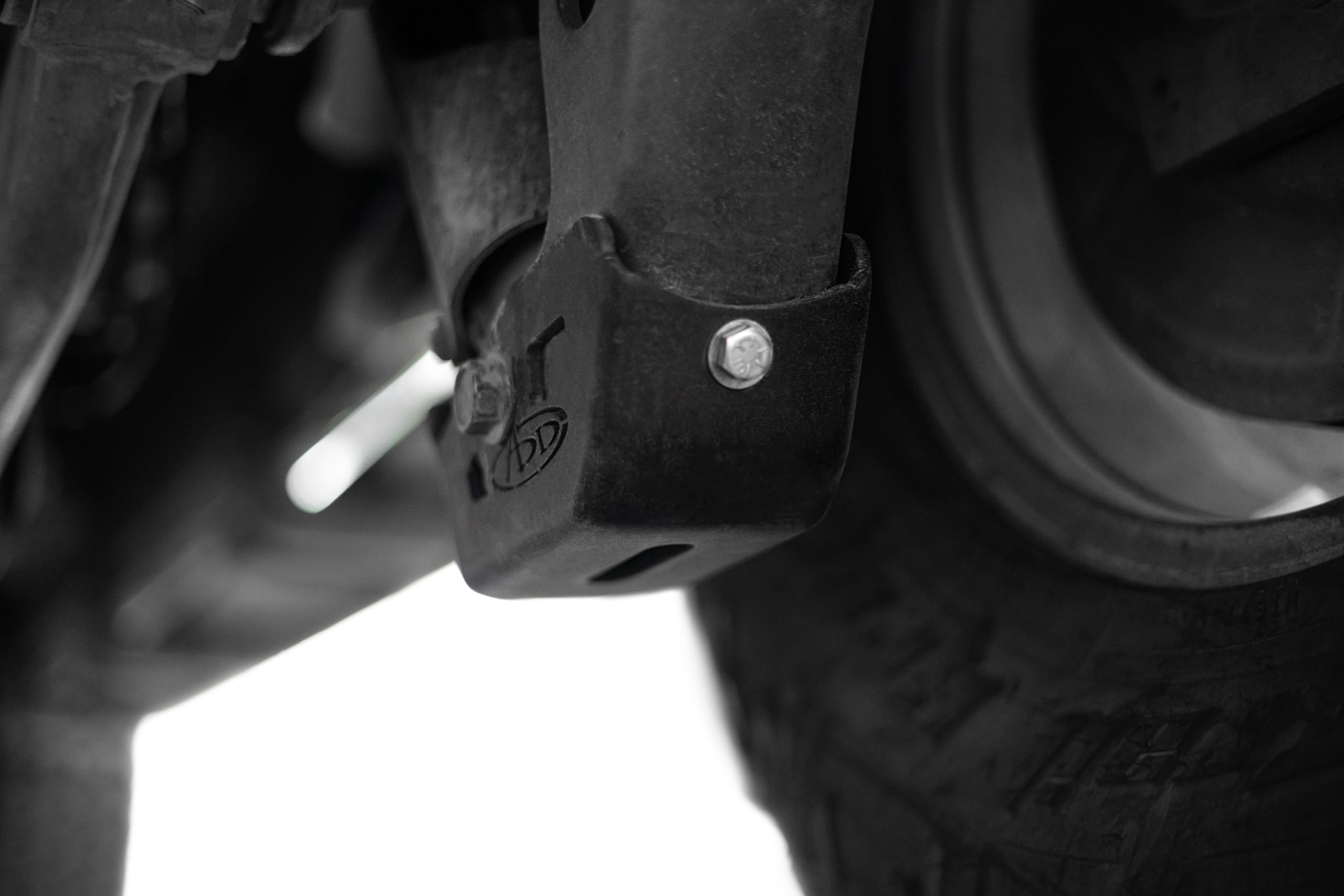 ADD Rear Offroad Shock Guard Skid Plates for The 2021+ Ram 1500 TRX | Sold as a Pair | Protects Lower Shock Mount & Bolt | Made in The USA | 3/16" Steel