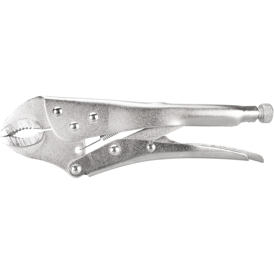 Lock Grip Pliers Performance Tool W1116C - 10-Inch Curved Jaw Vise Locking Pliers with Comfort Grip Handles for Better Control and Precision