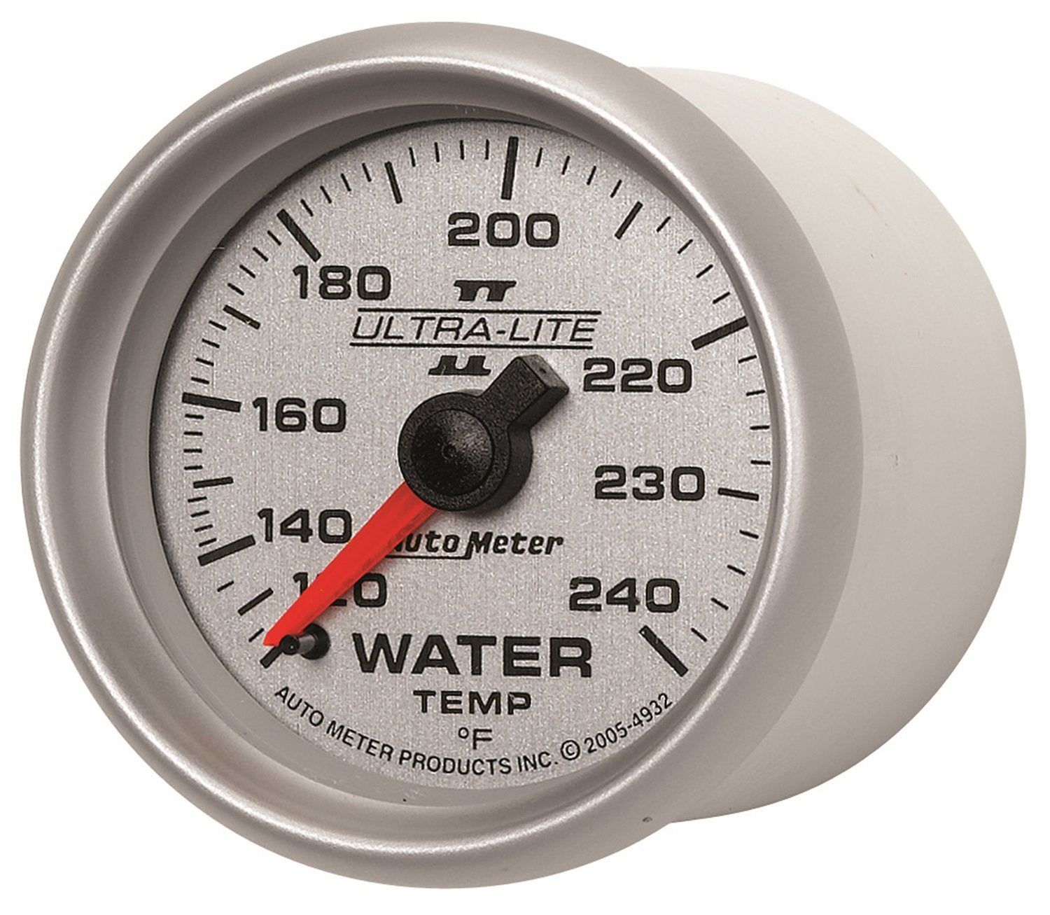 Auto Meter Ultra-Lite II 2-1/16" 120-240 Degree F Mechanical Water Temperature Gauge 4932