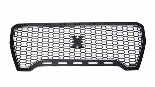 GMC Sierra 1500 Stealth Laser X Grille, 2019-2021, Black, Mild Steel, 1 Pc, Insert - PN #7712271-BR