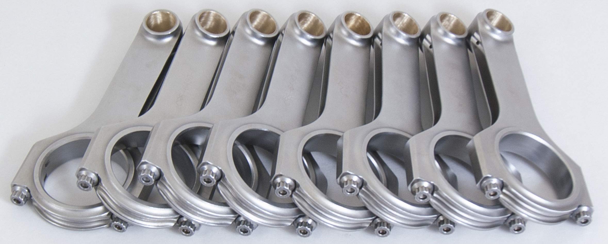 Eagle Specialty Products 6.490" CRS6490F3D Forged H-Beam Connecting Rod Set for Ford