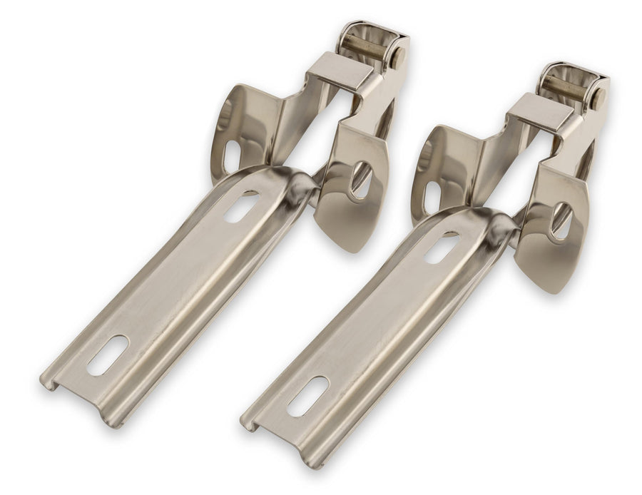 Hood Hinges Stainless Steel Pair Drake Muscle Cars D9ZZ-16796-S