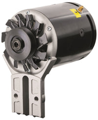 PowerGEN Powermaster Ford Black Flat Head Front MTG '39-'48 60A 6V Pos Grd w/Pulley for 5/8" Belt