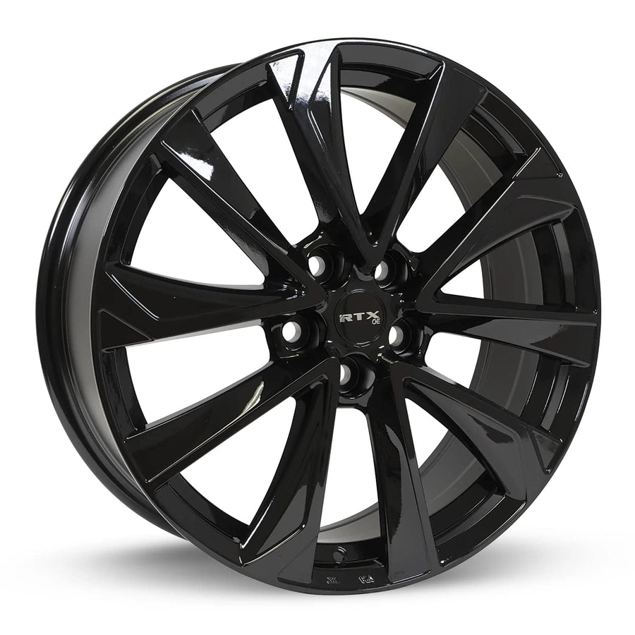 Custom RTX Wheel - 19x7.5, 40 Offset, 5x114.3 Bolt Pattern, 60.1mm Hub - Gloss Black Rim