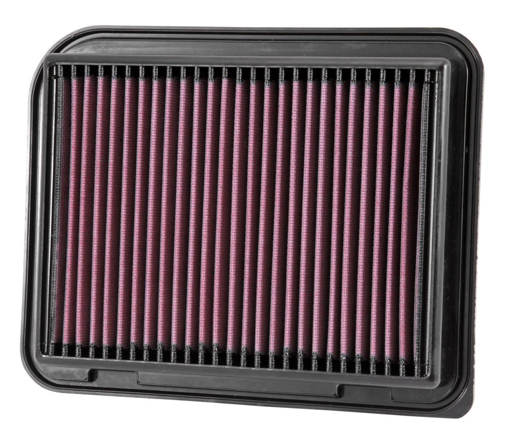 High-Flow K&N Original Lifetime Engine Air Filter: Increase Power & Accerlation, Washable, Premium: Compatible with 2003-2024 MITSUBISHI: ASX, Eclipse, Grandis, Lancer, Outlander, 33-3015