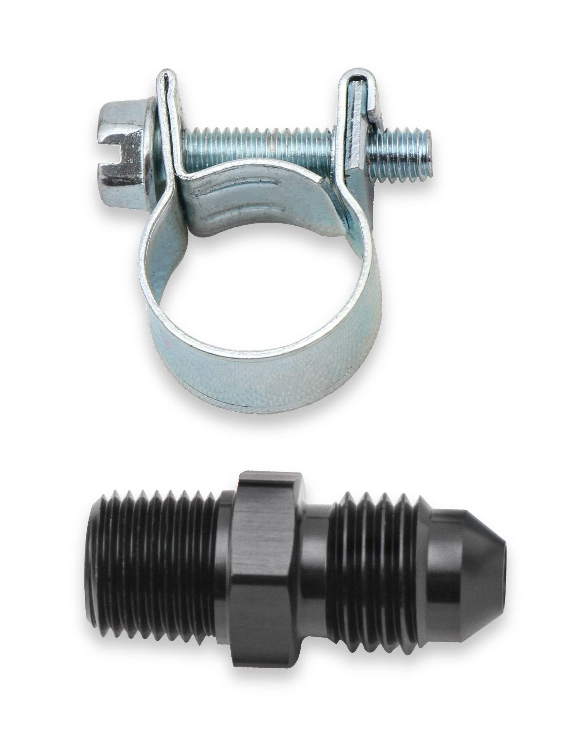 26-552 Holley LS Steam Tube Kit w/Black Push-On Hose