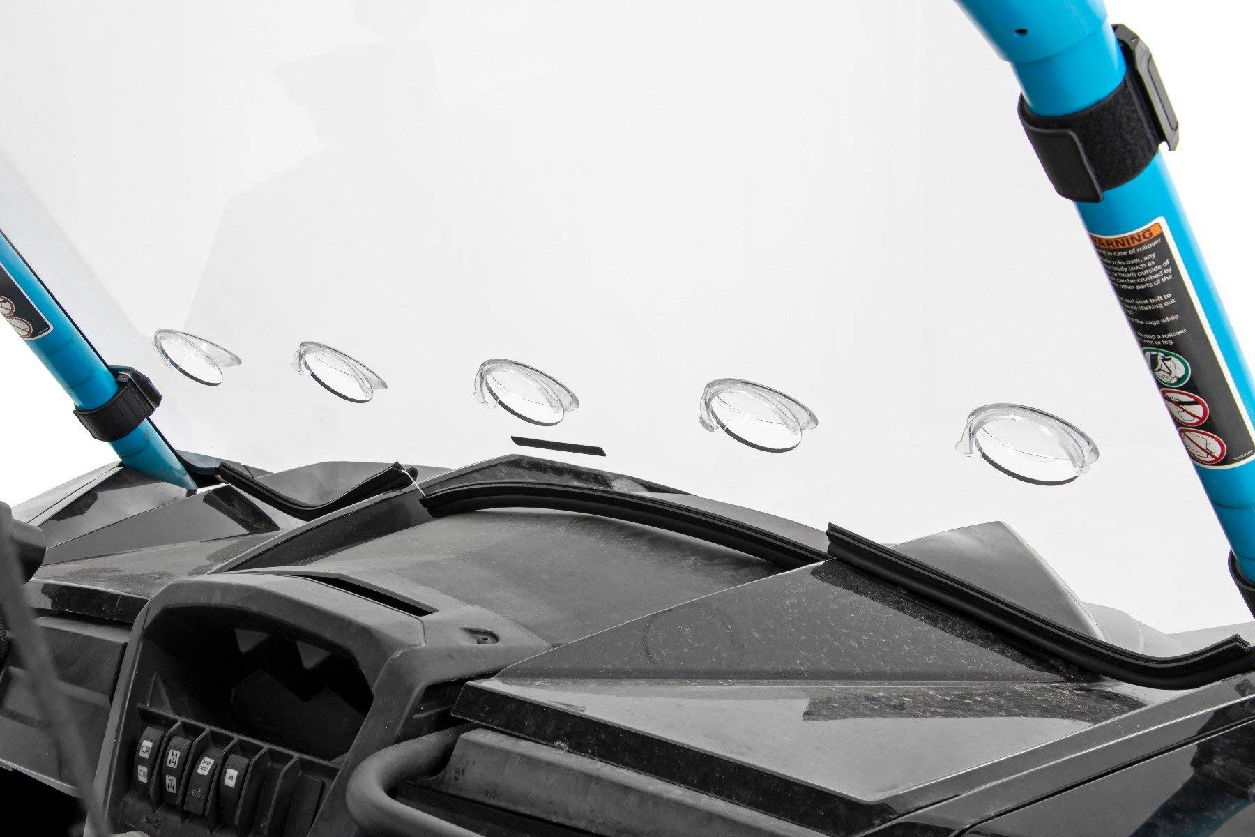 Full Front Vented Windshield Rough Country for Can-Am Maverick - 98231830
