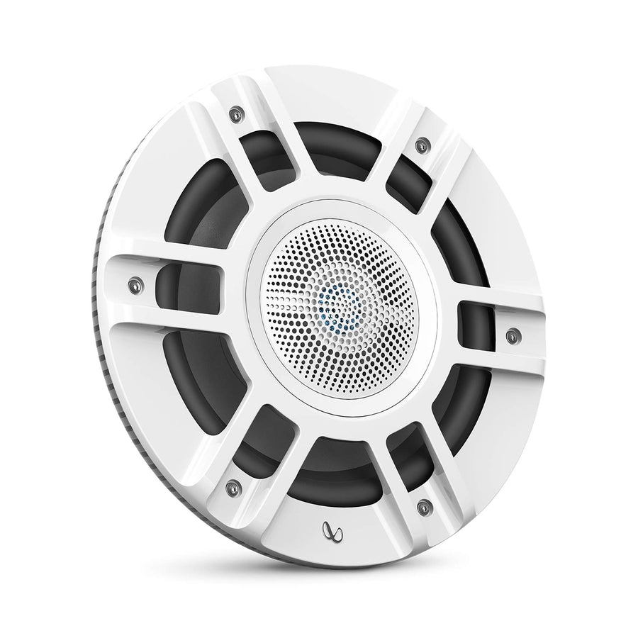 Kappa Marine Infinity KAPPA8130M White 8" Premium 3-Way RGB LED Convertible Speakers