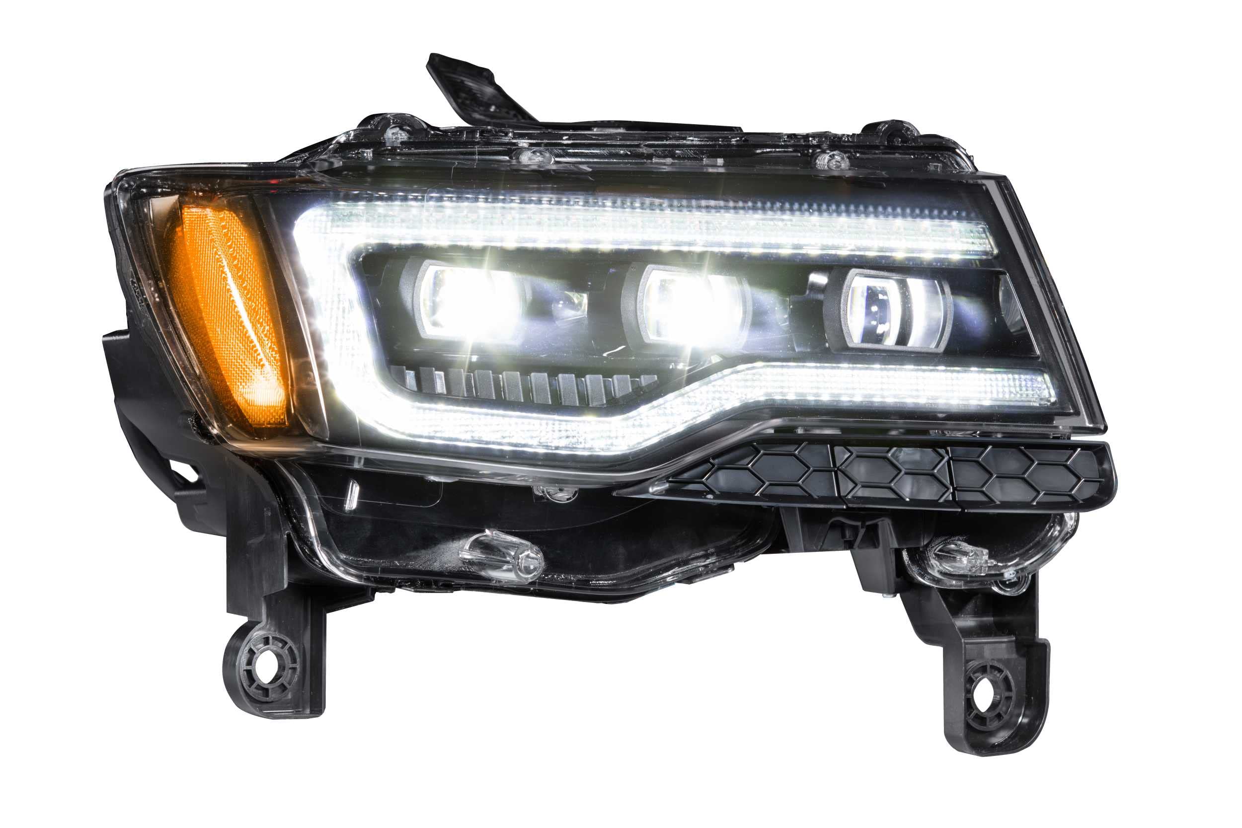 Jeep Grand Cherokee Morimoto XB LED Headlights Fits 14-21, Plug and Play Headlight Assemblies (LF278)