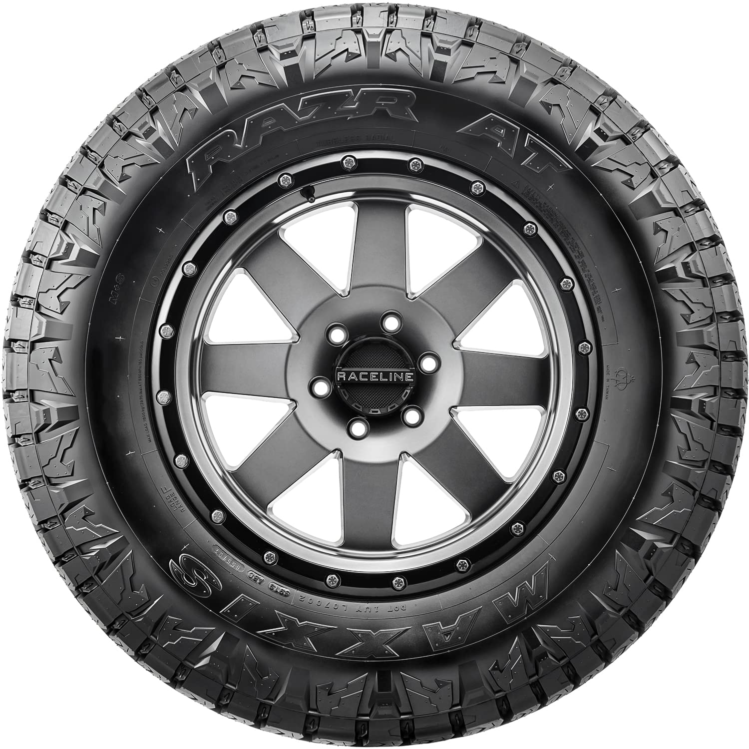 Maxxis A/T Razr All-Terrain Off-Road Light Truck Radial Tire-LT285/55R20 285/55/20 285/55-20 122/119S Load Range E LRE 10-Ply RBL Raised Black Letters
