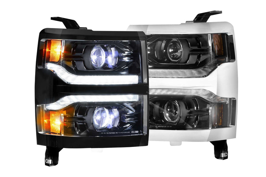 XB Headlight Grille Trim Bezels: LF543 Morimoto Lighting (Pair/Unfinished) LF543.B