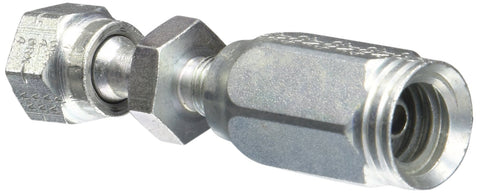 4C2AT-4RFFORX Gates Field Attachable Type T for G2 Hose, 2 Wire, Female Flat-Face O-Ring Swivel, 1/4" ID, 2.5"