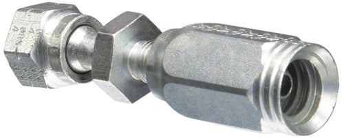 4C2AT-4RFFORX Gates Field Attachable Type T for G2 Hose, 2 Wire, Female Flat-Face O-Ring Swivel, 1/4" ID, 2.5"