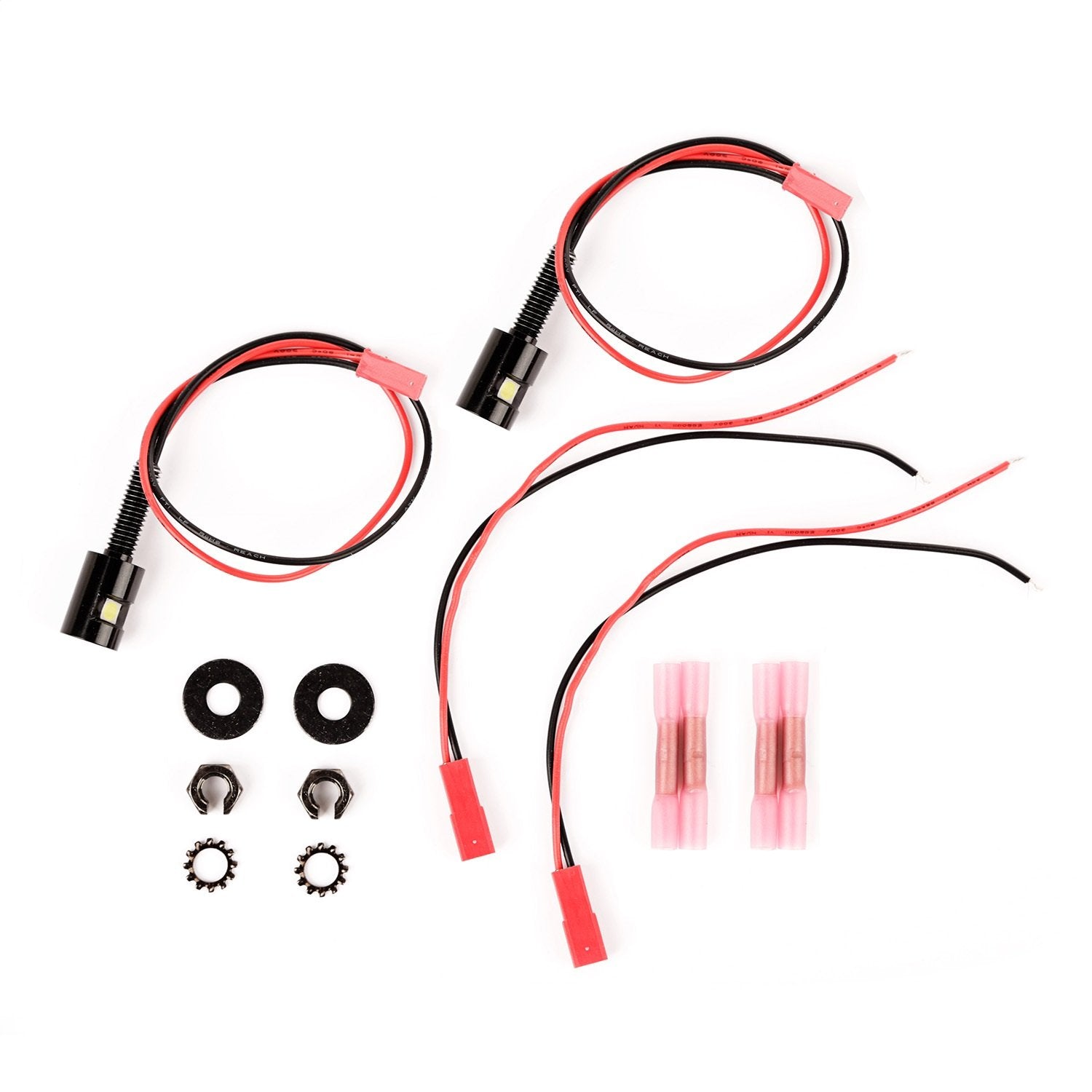 License Plate Bolts, LED | Rugged Ridge | 11233.10 | Fits 1999-2023 Jeep Universal