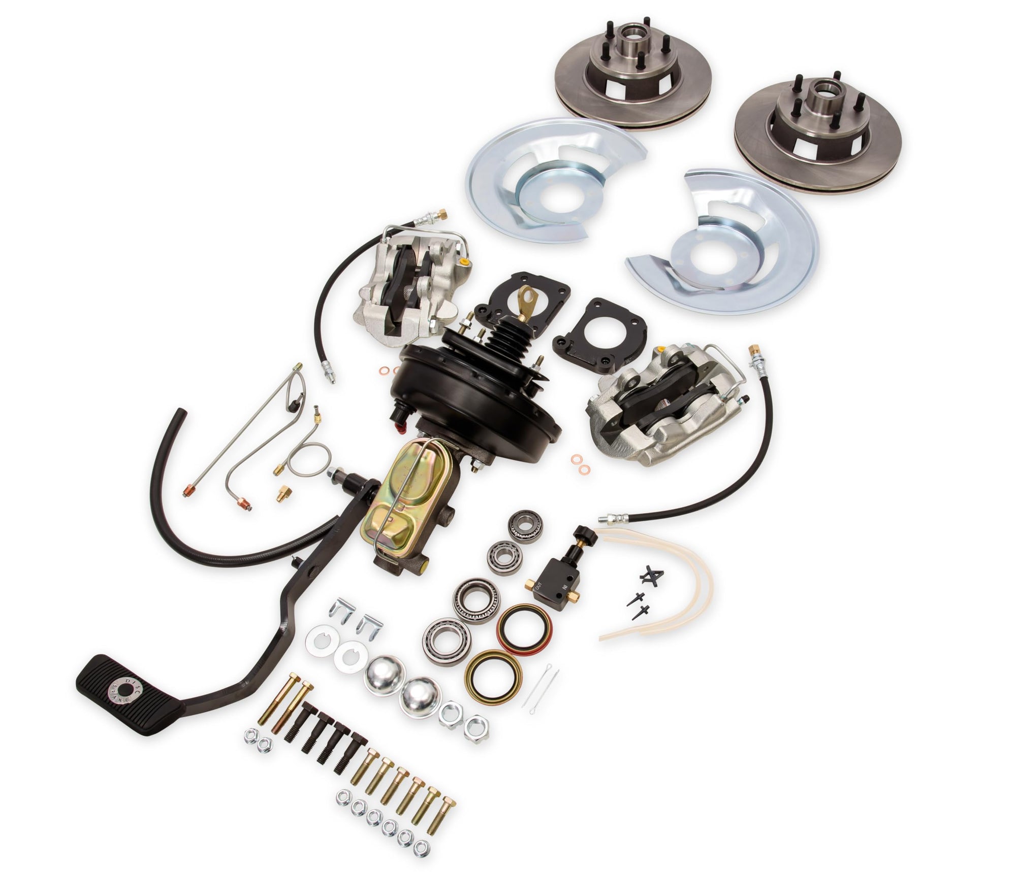 Power Front Disc Brake Conversion Kit Scott Drake DBC-A121-1-R
