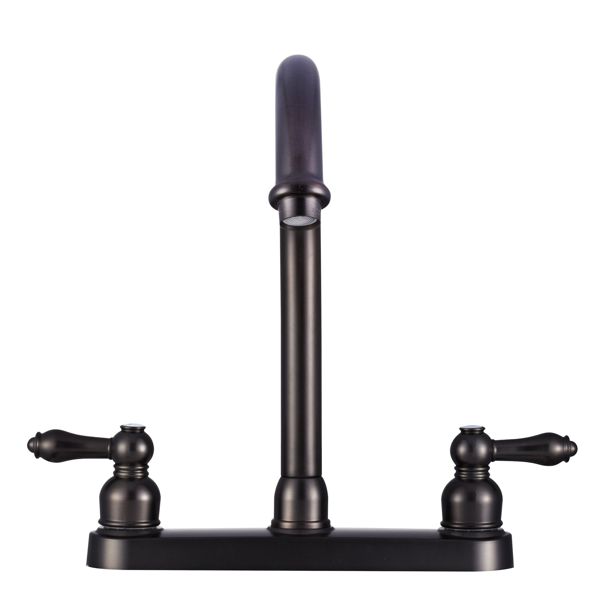 Dura Faucet RV DF-PK340L-VB Non-Metallic Kitchen Sink J-Spout Faucet (Venetian Bronze)