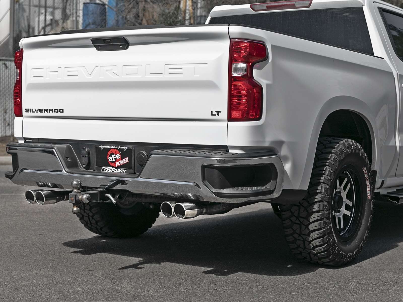 Gemini XV aFe POWER 49-34139-P Cat-Back Exhaust System w/Cut-Out, 3" 304 Stainless Steel, Polished Tips, for 2019-2021 GM Trucks