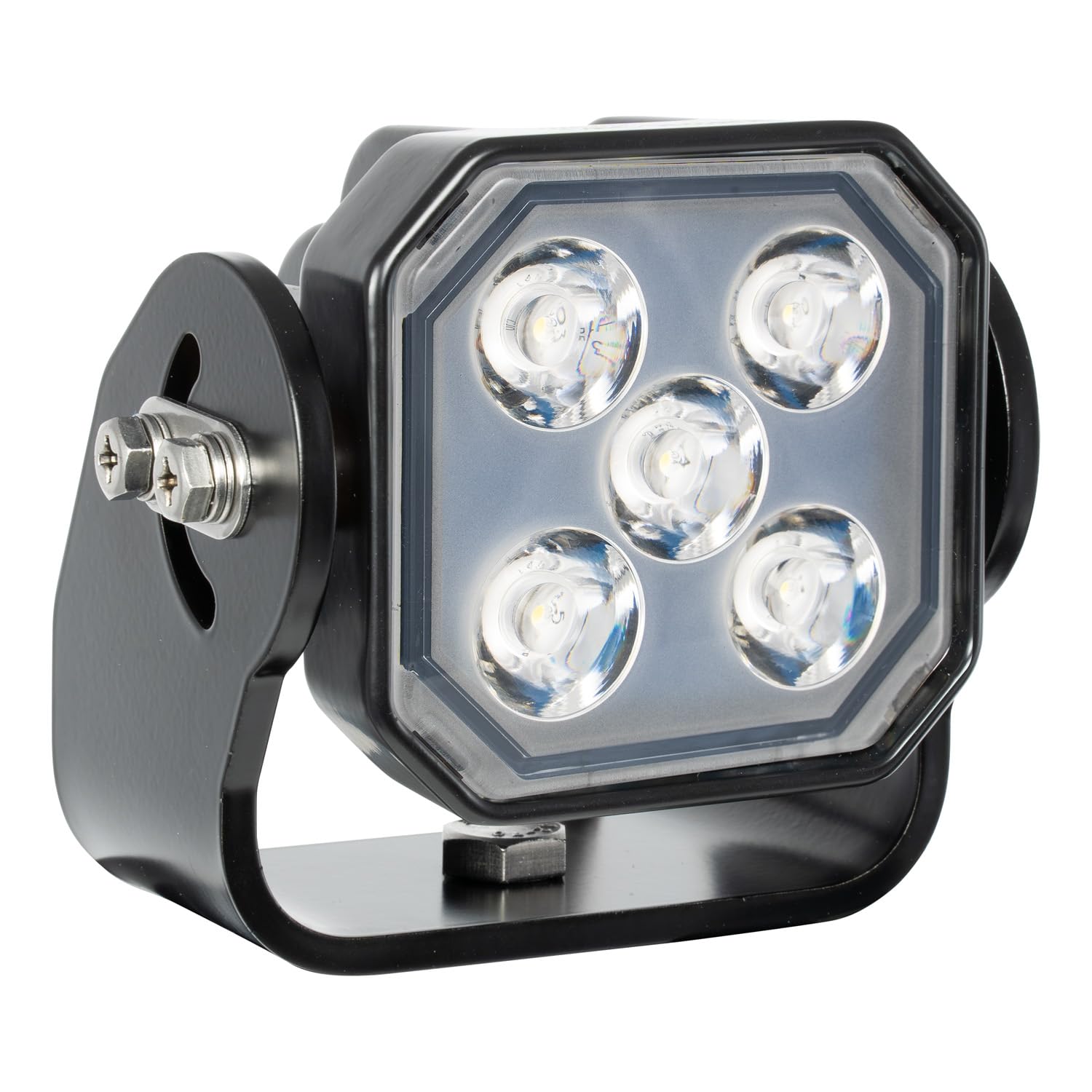 Vision X Lighting Work Light Prospector 5 Seven WATT LEDs Black HOUSING 10 Degree Beam