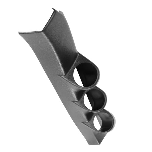 AUTO METER Gauge Works 12201 Triple Pillar, Black