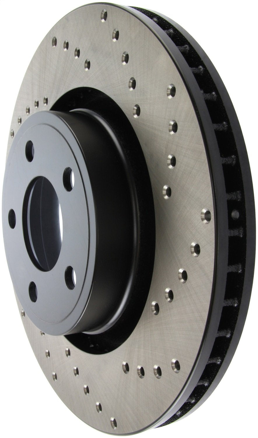 Sport StopTech 128.61112L Cross Drilled Brake Rotor (Front Left), 1 Pack