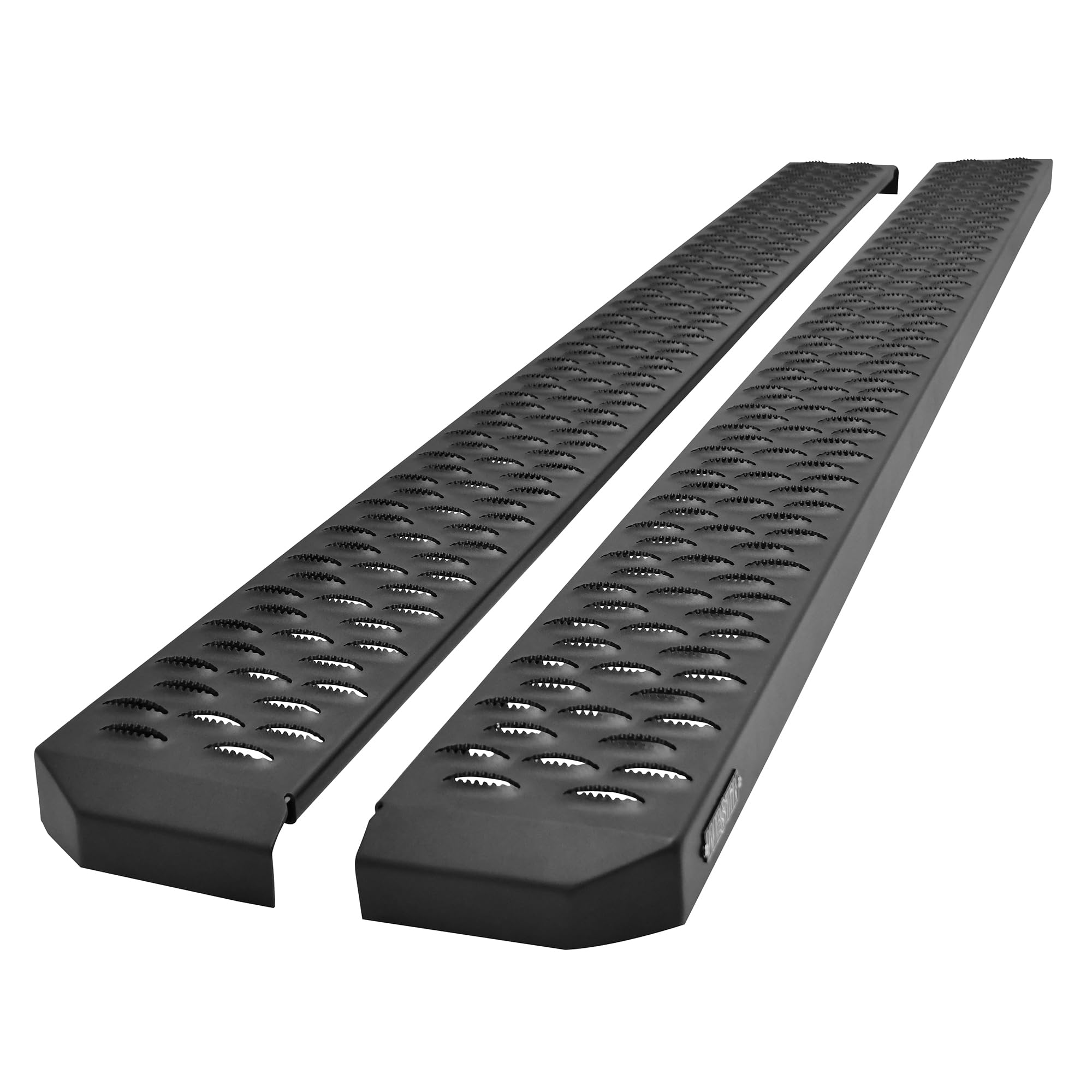 27-74725 Westin Grate Steps Running Boards 75 in. Textured Black Pair (Required Mounting Kit Sold Separately)