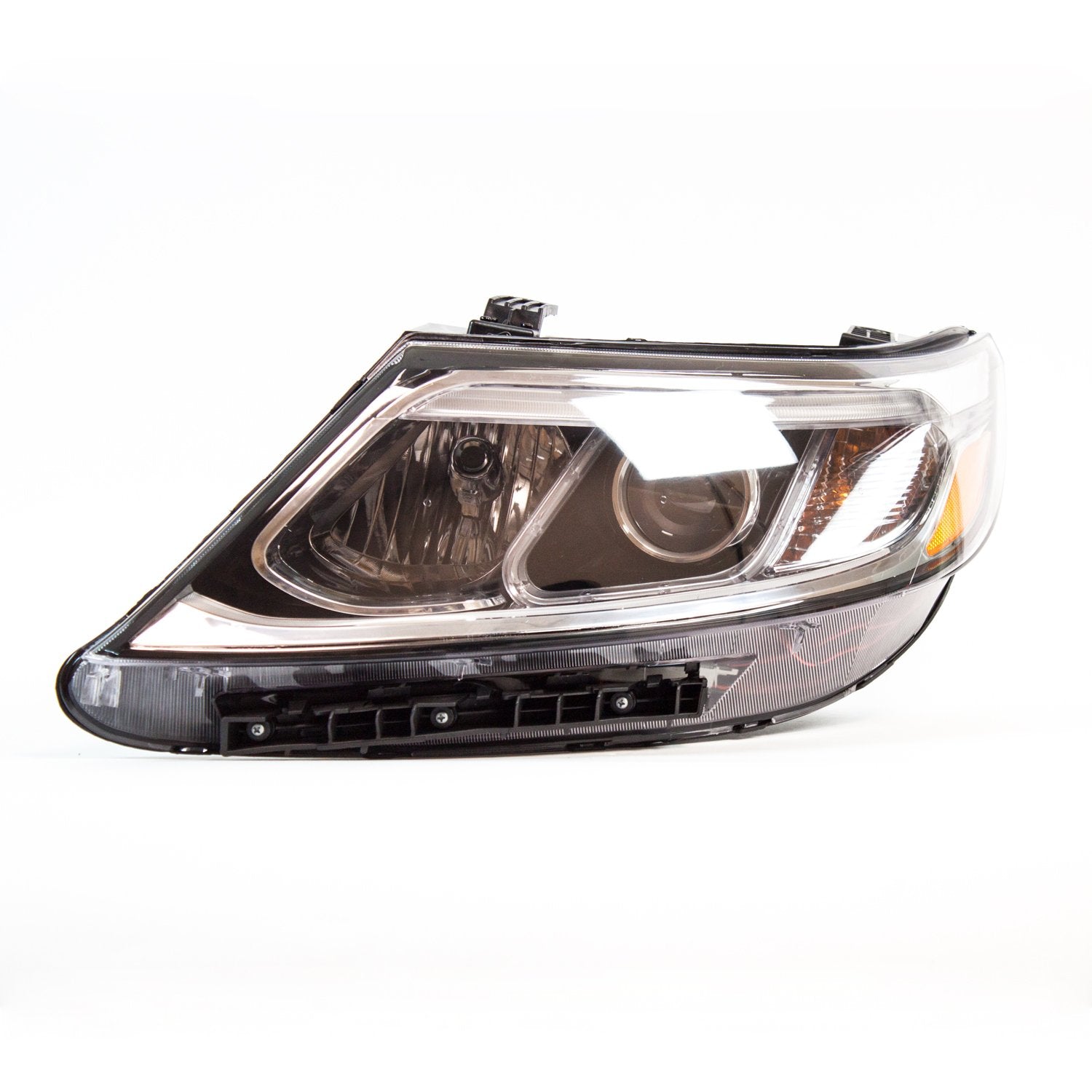 Left TYC Headlight Assembly Compatible with 2014-2015 Kia Sorento