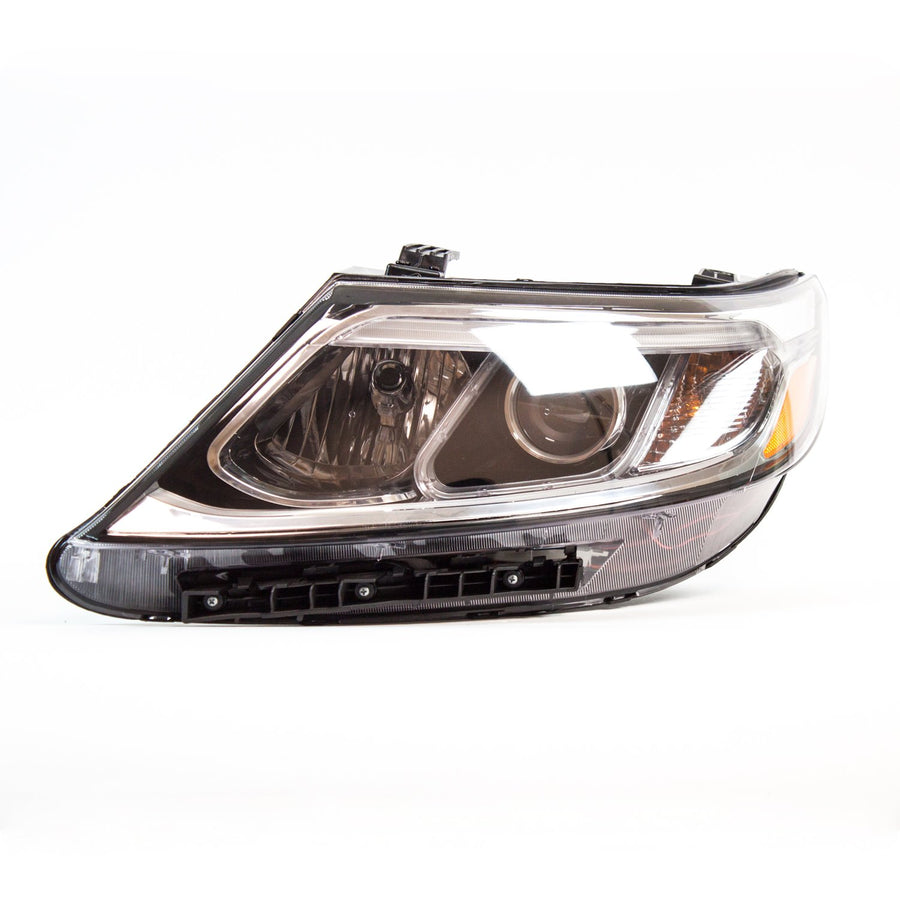 Left TYC Headlight Assembly Compatible with 2014-2015 Kia Sorento