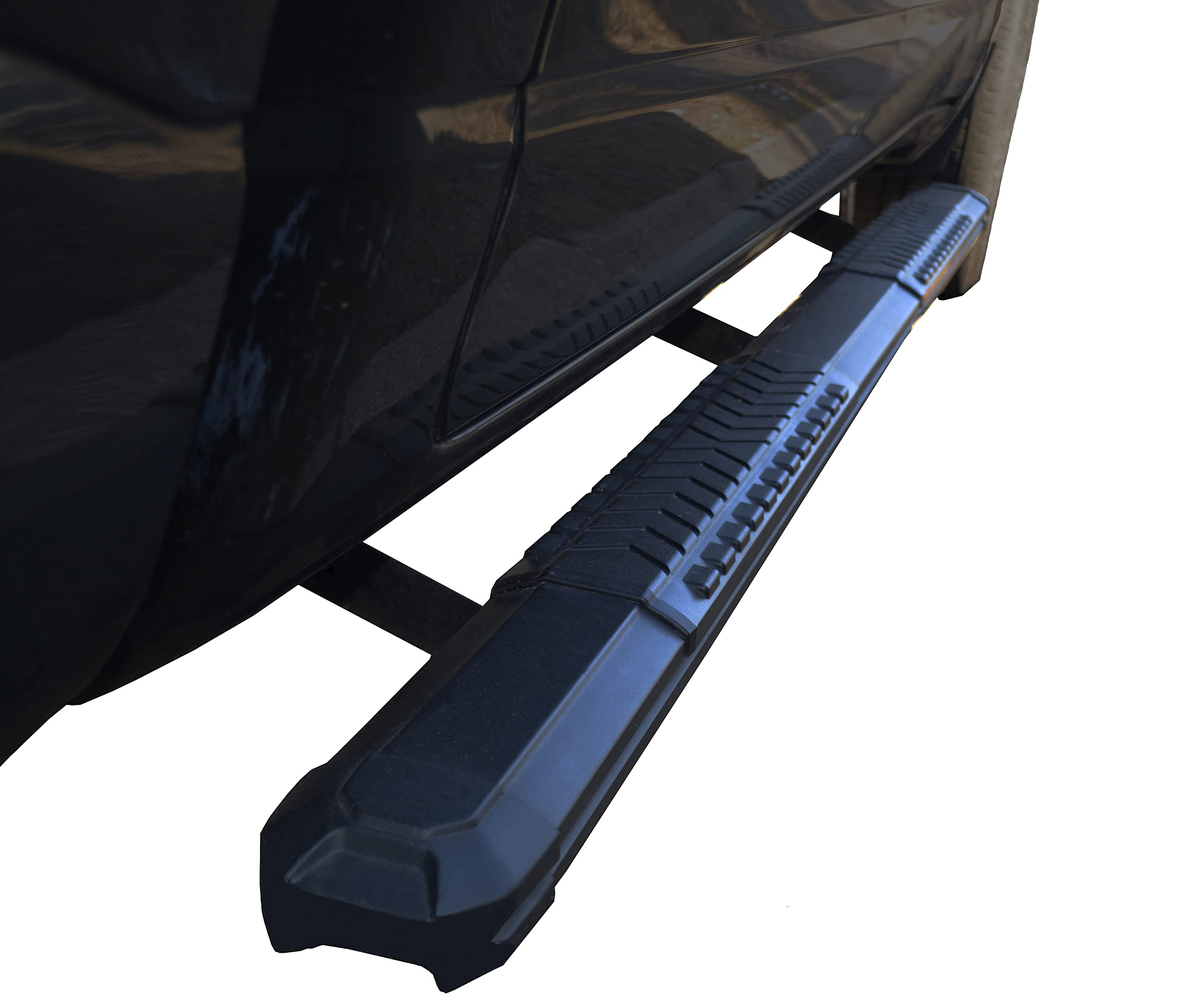 Cutlass Black Horse Running Boards Compatible With 2019-2025 Ram 1500 Crew Cab-RN-DGRAM-19-85-BK