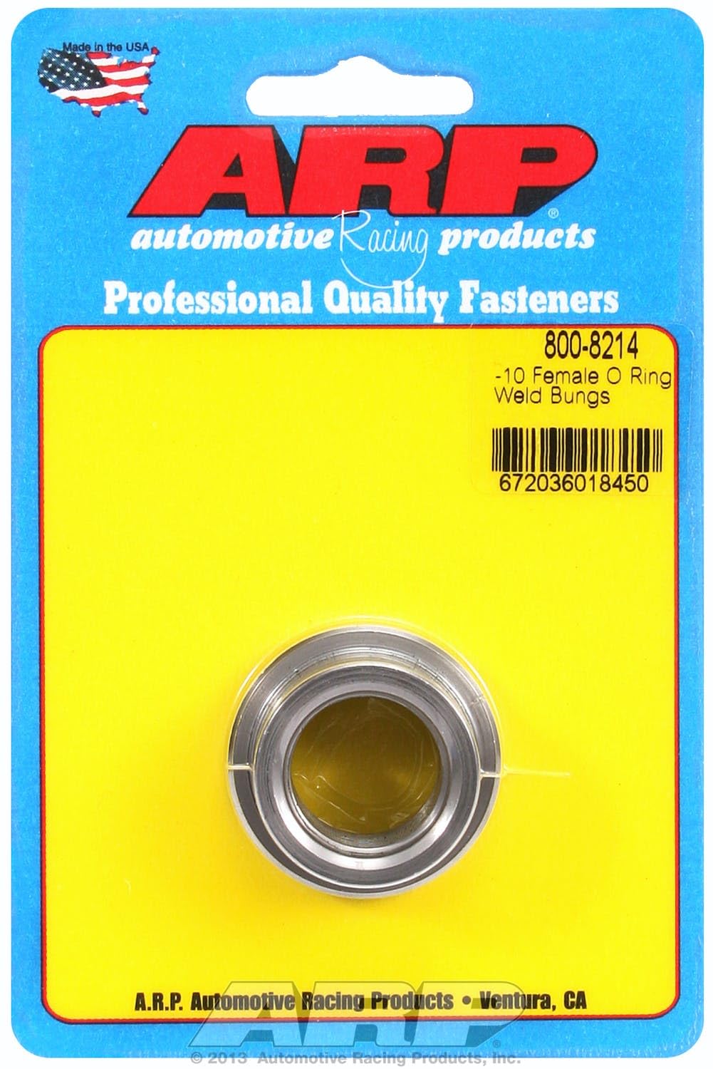 Weld Bung, ARP (800-8214) Steel