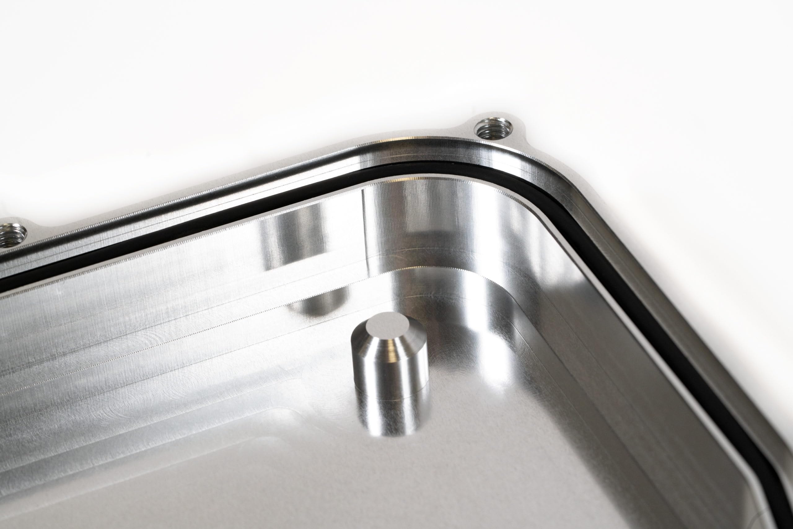 R35 GT-R GR6 Deep Billet Transmission Pan and Filter Pickup Extension/Relocation Kit Alpha Performance (Drag/Street Kit)