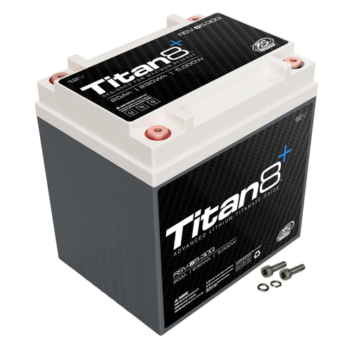 XS Power 12V Lithium Titanate RSV-S5-30Q Powersports Battery