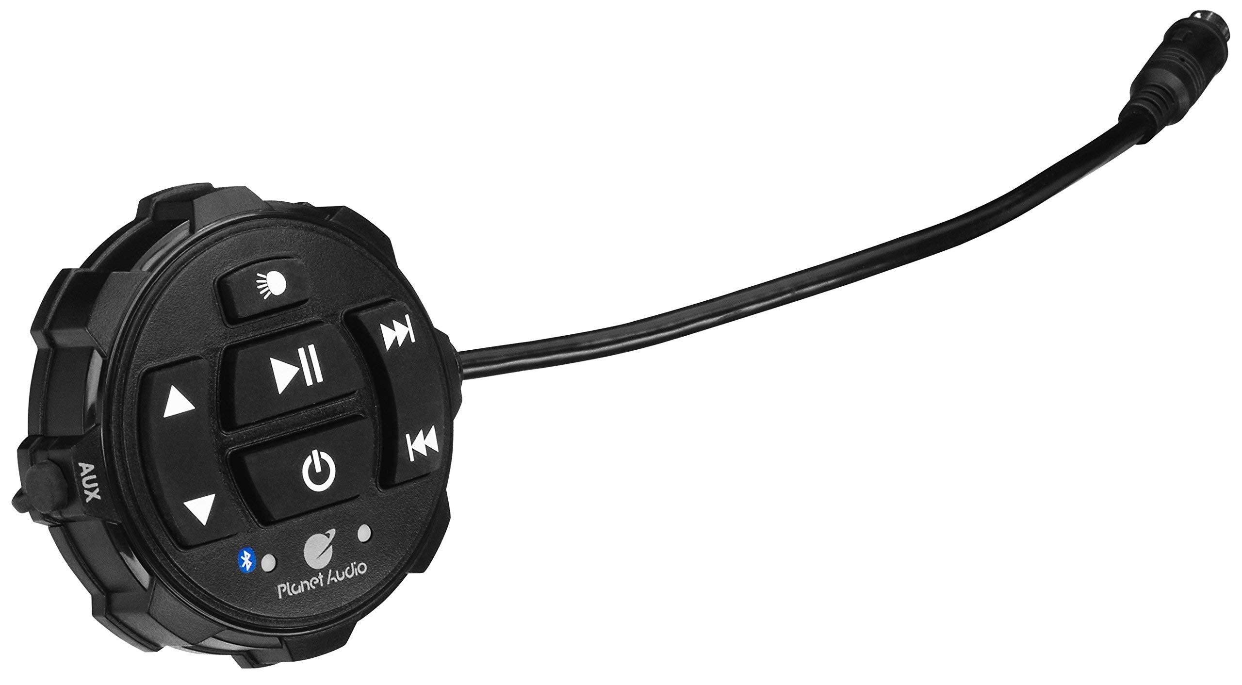 Planet Audio PATV85 Sound System ATV UTV – 8 Inch Speakers, Tweeters, IPX5 Weatherproof, Bluetooth, Amplified, LED Lightbar, Golf Cart Compatible
