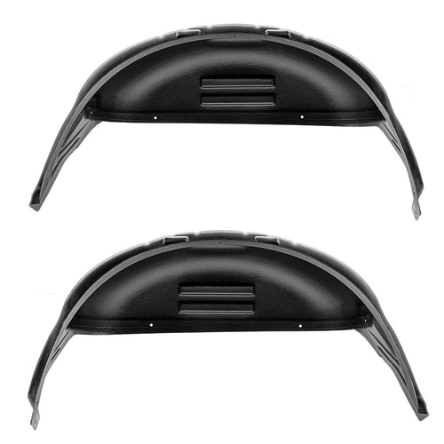 Rear Wheel Well Liner Rugged Liner | WWGMC14 | Fits 2014 - 2018, 19 Ltd/Lgcy GMC Sierra 1500, 2015-18 2500/3500HD (will not fit dually or w/5th wheel), black
