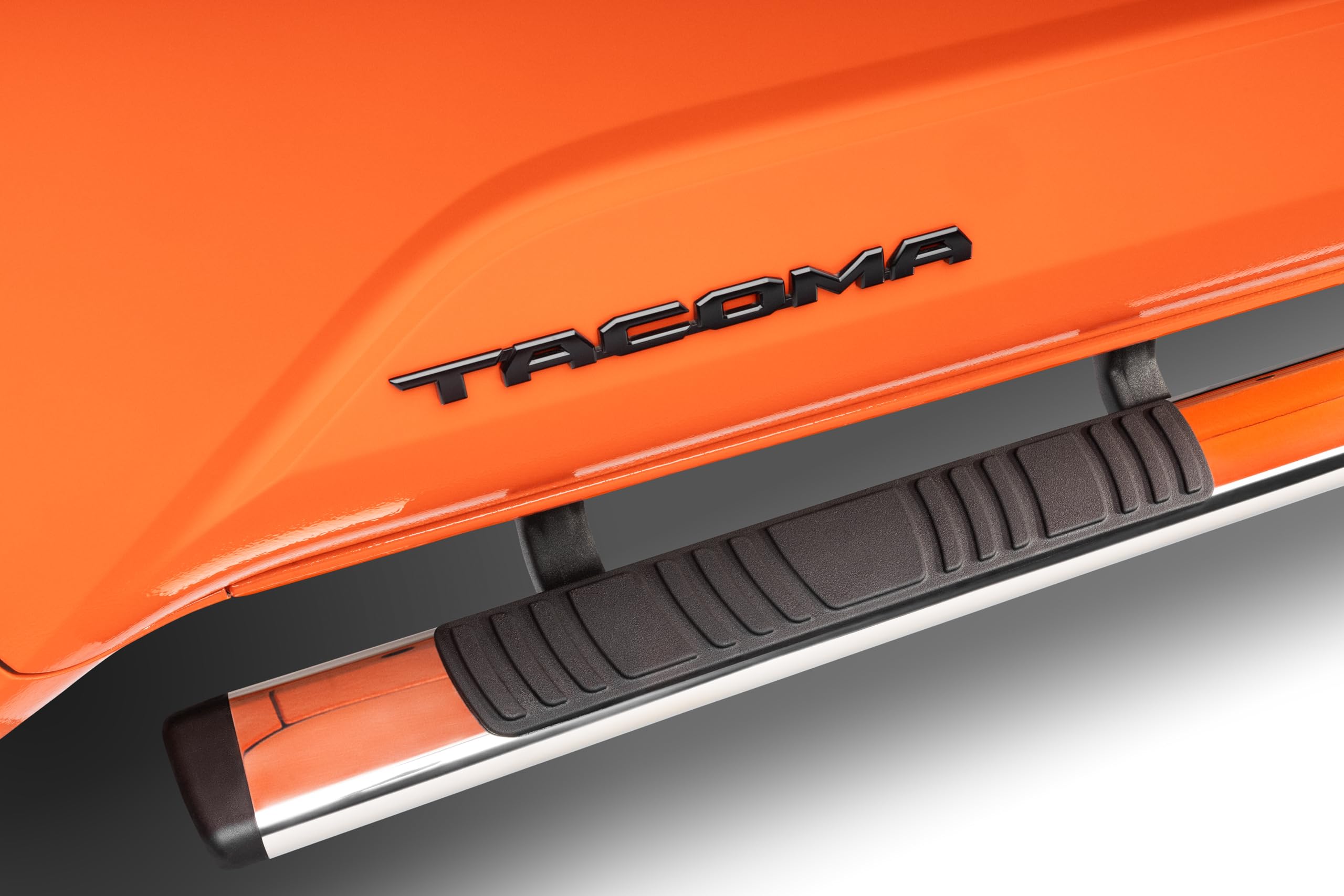 Go Rhino 5" OE Xtreme Sidesteps & Brackets Low Profile | Cab Length, Polished Stainless Steel | 685443280PS | Fits 2024 Toyota Tacoma Double Cab