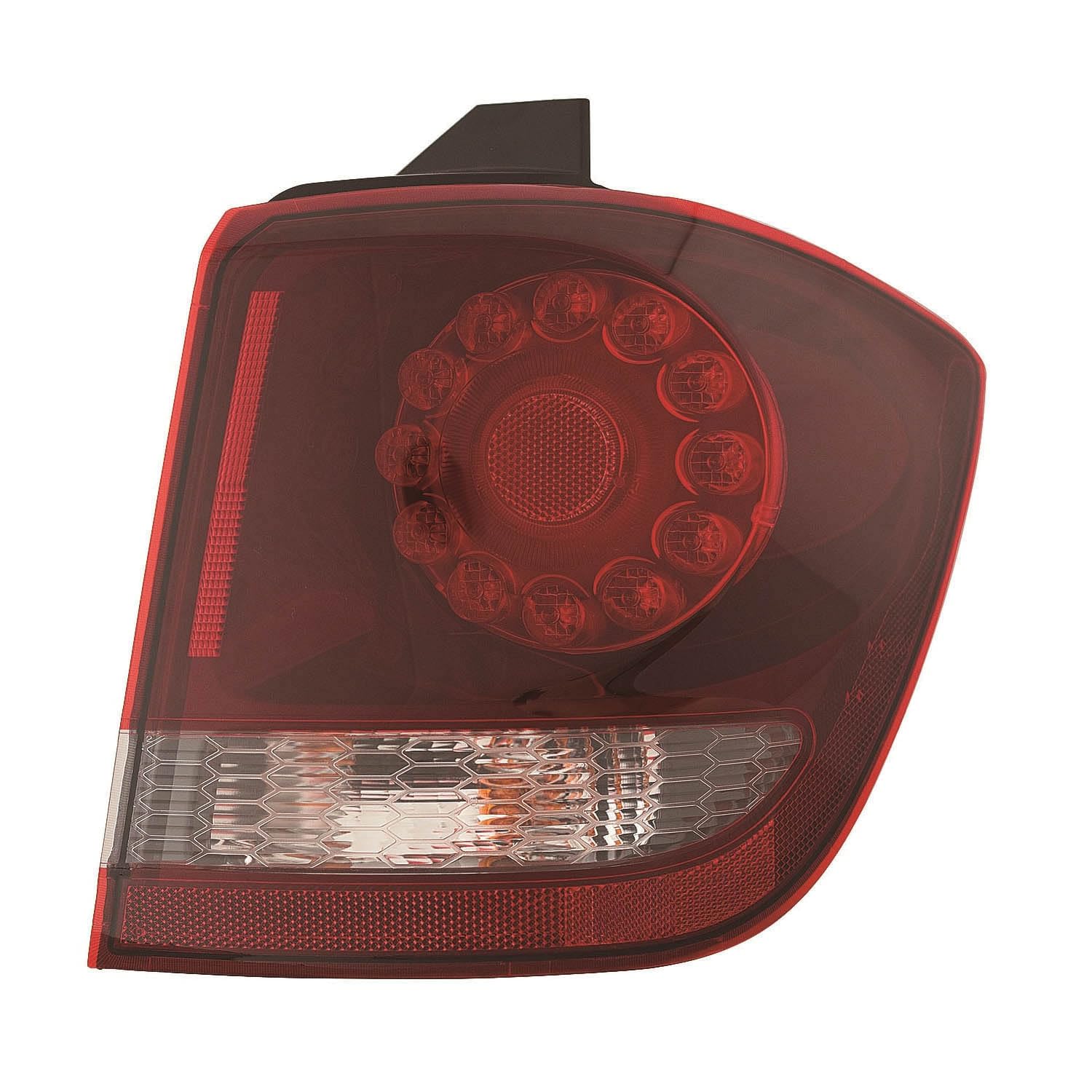 For Dodge Journey 09-20 Tail Light Outer LED with BLK Trim Passenger Side CAPA | DOT Certified 68227132AA | CH2805114C ACK