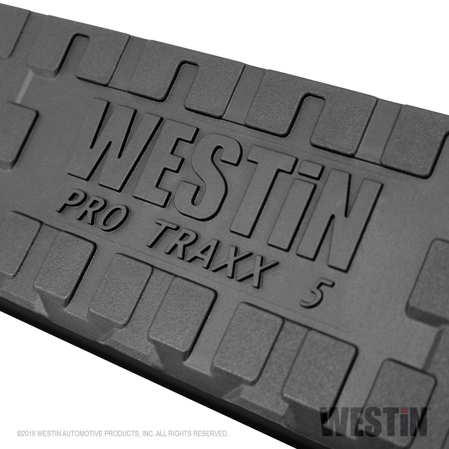 Westin PRO TRAXX 5 Oval Wheel to Wheel Nerf Bars fits 2019-2025 Ram 1500 Crew Cab 6'5" Bed (Exc 1500 Classic) Stainless Steel Pair