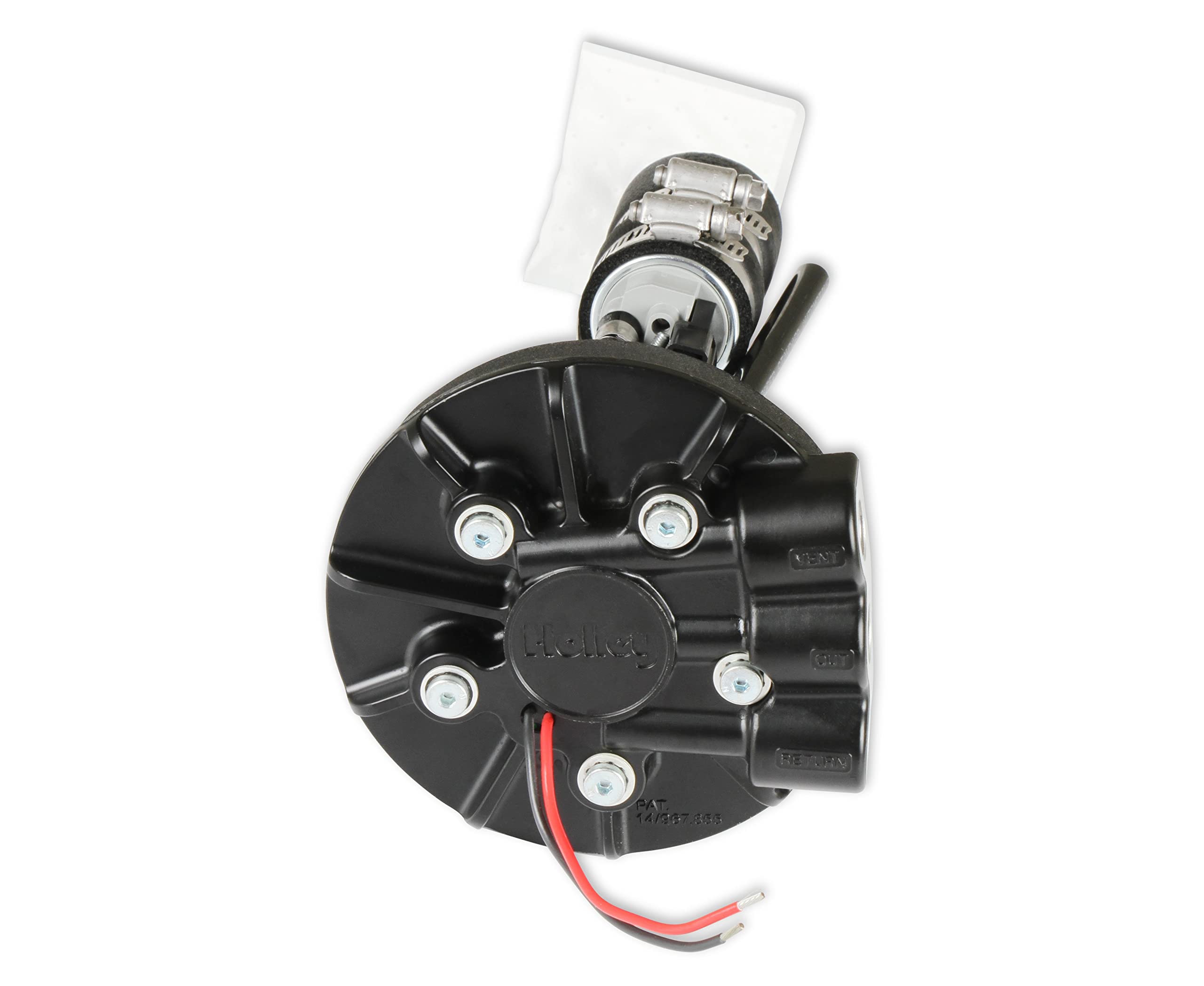 12-168 Holley: Die Cast Retrofit Fuel Pump Module W/Return 255 Lph